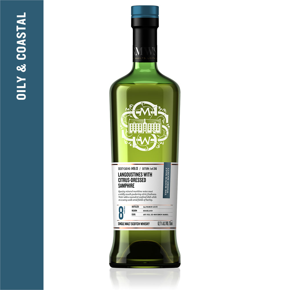 Langoustines With Citrus-Dressed Samphire